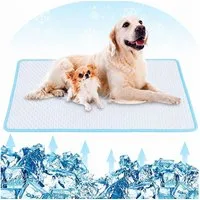 Ledander Hundematte Kühlmatte für Hunde Selbst Kühlende Hundematte Sommer, Kühlkissen hundematte für Zuhause Unterwegs oder im Auto