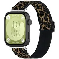 Wigento Smartwatch-Armband Nylon Outdoor für Huawei Watch Fit 5 4 / Fit 5 4 Pro / 3 Ersatz M4, Ersatz Austausch Nylon Sport Armband