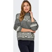 ONLY Stehkragenpullover ONLVICTORIA L/S PULLOVER KNT NOOS