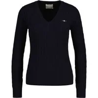 Gant Sweater Damen Strickpullover Baumwolle