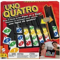 Mattel games Spiel UNO Quatro, Familienspiel