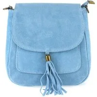 ITALYSHOP24 Schultertasche Made in Italy Damen Leder Tasche CrossOver, als Schultertasche, CrossBody, Umhängetasche tragbar