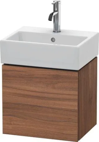 Duravit L-Cube Waschtischunterbau wandhängend Nussbaum Matt 434x341x400 mm - LC6245R7979 LC6245R7979