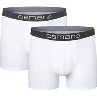 Camano Boxershorts comfort (2er Pack) mit elastischem Logobund