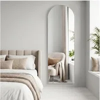 OTTO home Spiegel Standspiegel Addrik, wahlweise in 2 Größen 150x40cm oder 180x60cm (als Wandspiegel und Standspiegel einsetzbar, Rahmen aus Metall), Ganzkörperspiegel mit Sicherheitsglas, in verschiedenen Farben