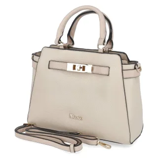 Kaerlek Handtasche - Gr.  - Beige - Kunstleder