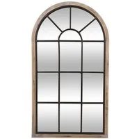 Atmosphera Créateur d'intérieur Wandspiegel rustikal, Fenster-Optik