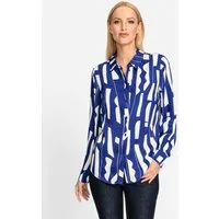 heine Klassische Bluse Druckbluse Langarm