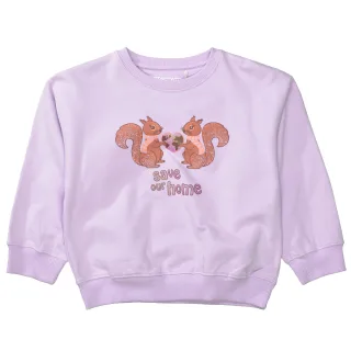 STACCATO - Sweatshirt mit Print flieder - Gr. - 128/134