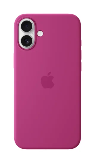 Apple iPhone 16 Plus Silikon Case mit MagSafe ? Fuchsia | myye3zm/a | Cover - Apple