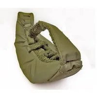 Elite Puppy Tiertransporttasche Stylische Crossbody Tragetasche für Hunde andere Haustiere Luxus bis 6 kg, Nylon Sherpa Futter grün bis 6kg waschbar kuschelig gemütlich