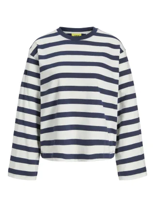 JJXX - JXLONA STRIPE LOOSE LS TEE JRS - Gr. - M