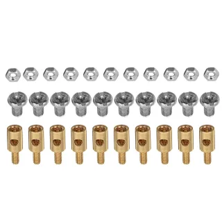 50PCS 2.1mm Adjustable Pushrod Connectors Linkage Stoppers For RC Airplane