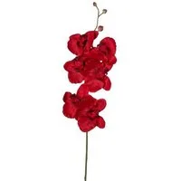 Kunstorchidee Kunstblume Phalaenopsis, künstlicher Orchideen-Zweig 76cm, Gasper, Höhe 76.00 cm
