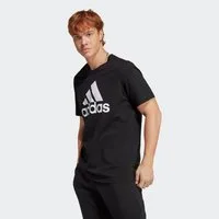 adidas Sportswear T-Shirt ESSENTIALS SINGLE JERSEY BIG LOGO Kurzarm, für Fitness und Freizeit, mit großem Logodruck