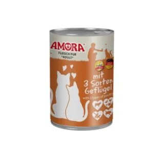 Amora Cat Pur 6x400g Pute und Kaninchen