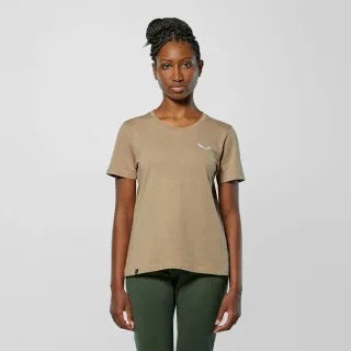 SALEWA - Eagle Vocab T-Shirt Damen - Beige (Gr.38)