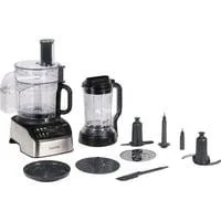 Kompakt-Küchenmaschine MultiPro OneTouch silber/schwarz, 1.000 Watt, integrierte Waage, Mixaufsatz