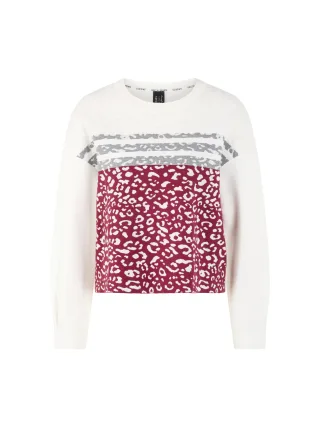 Marc Cain Sports - Sweatshirt Knitted in Germany rhododendron - Gr. - 40