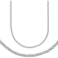 Firetti Collierkettchen Schmuck Geschenk Silber 925 Fantasiekettengliederung 4,4 mm breit, Made in Germany