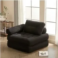 LITBIRD Schlafsofa faltbar, 4-in-1 Multifunktionssofa, Sitzsack-Sofa, Relaxsessel, 1 Teile, Spielsofa & Gästebett für kleine Räume