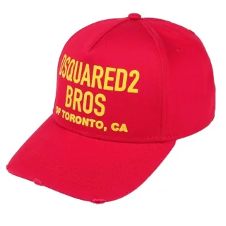 Dsquared2 Bros Of Toronto Baseballkappe Rot