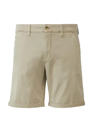 Q/S designed by - Chino-Shorts John beige - Gr. - 30
