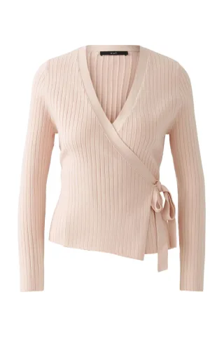 Oui - Wickeljacke Viskosemischung pink - Gr. - 44