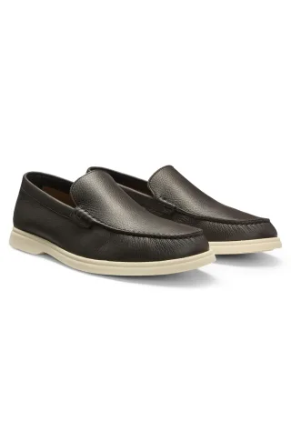 BOSS Menswear Black - Sienne_Mocc_tbsf Dark Brown - Gr. - 42