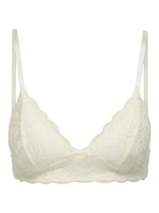 ONLY - ONLCHLOE LACE PADDED BRALETTE NOOS ACC Cloud Dancer - Gr. - XS