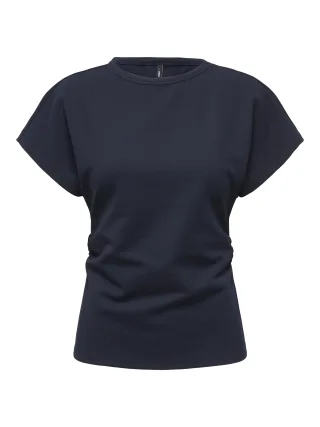ONLY - ONLATLAS S/S WAIST TOP SWT Navy Blazer - Gr. - M