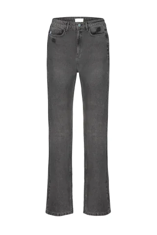 Fabienne Chapot - Straight Fit Jeans - Lola grau - Gr. - 32