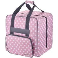 Phönix Nähmaschinentasche Phönix Overlocktasche Polka Dots rosa