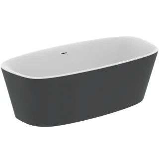 Ideal Standard Duo-Badewanne DEA, freistehend, 1900x900x475/610mm, Schwarz Matt K8722V3