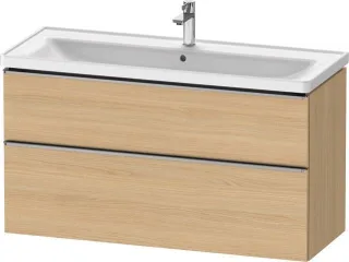 Duravit D-Neo Waschtischunterbau wandhängend Natur Eiche Matt 1184x452x625 mm - DE4391070300000 DE4391070300000