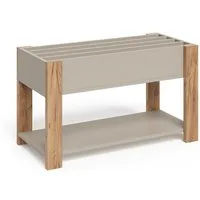 VitaliSpa® Bücherregal Malia, Cashmere/Artisan/Artisan, 80 x 46 cm, 1-tlg.