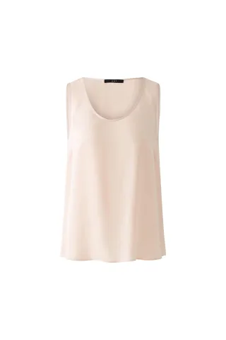 Oui - Top reine Viskose LENZING™ ECOVERO™ peach whip - Gr. - 36