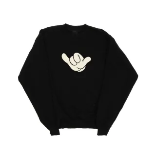 Disney Herren Mickey Mouse Skate Sweatshirt (Schwarz)