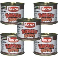 Hesco Fertiggericht, Hesco Serbische Bohnensuppe De Luxe mit weißen Bohnen 5 Dosen 1060ml