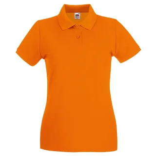 Fruit of the Loom - "Premium" Poloshirt für Damen (Orange)