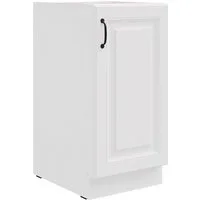 Küchen-Preisbombe Unterschrank 40 cm Küche Stilo Weiß Küchenzeile Küchenblock Einbauküche Landhaus