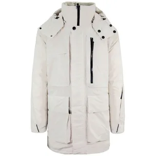 Jack Wolfskin Tech Lab Herren White Parka Jacke