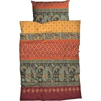 CASATEX Bettwäsche Murillo, Biber, 2 teilig, paisley, orientalisch, indisch