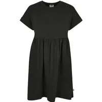 URBAN CLASSICS A-Linien-Kleid Urban Classics Damen Ladies Organic Empire Valance Tee Dress (1-tlg)