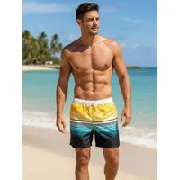 Luvanni Badehose Badehose Herren Schnelltrocknende Beachshorts 580 Badeshorts Kordelzug Boardshorts Schwimmhose Männer Shorts Hose