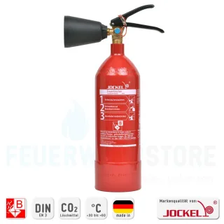 Jockel Feuerlöscher CO2 B Alu LE 2 2 kg Aluminium