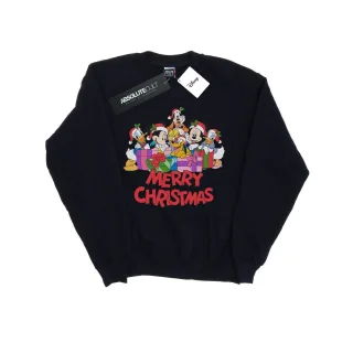 Disney - "Mickey Mouse and Friends" Sweatshirt für Mädchen (Marineblau)