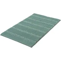 Kleine Wolke Badematte Monrovia, Badvorleger, Badezimmer Teppich, Höhe 23 mm, rutschhemmend beschichtet, fußbodenheizungsgeeignet, Kunstfaser, quadratisch, Badteppich, Uni Farben, gestreift, aus Mikrofaser, waschbar