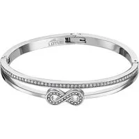 Lotus Style Armreif Damen LS2088-2/2 – Edler Armschmuck aus Edelstahl, Silberfarben, Hochwertige Verarbeitung, Zeitlos Elegant