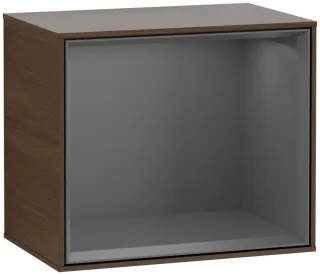 Villeroy & Boch Regalmodul Finion G580 418x356x270mm mit Wandbeleuchtung, G580GKGN G580GKGN